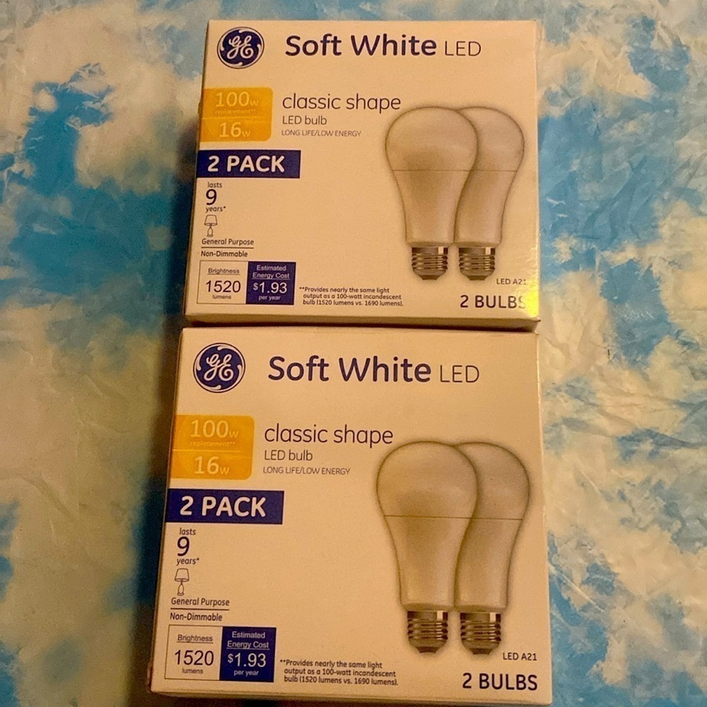 2/$20.  Soft White LED Bundle Household Lighting